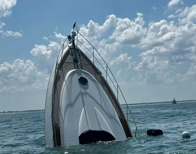 Luxury yacht sinks off Florida coast, two people rescued