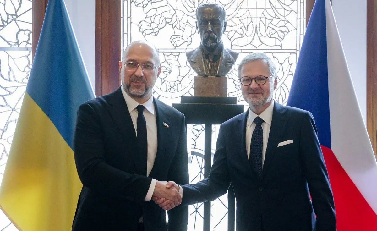 Shmyhal and Czech Prime Minister discuss implementation of artillery initiative