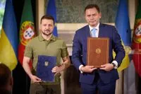 Ukraine and Portugal sign security agreement