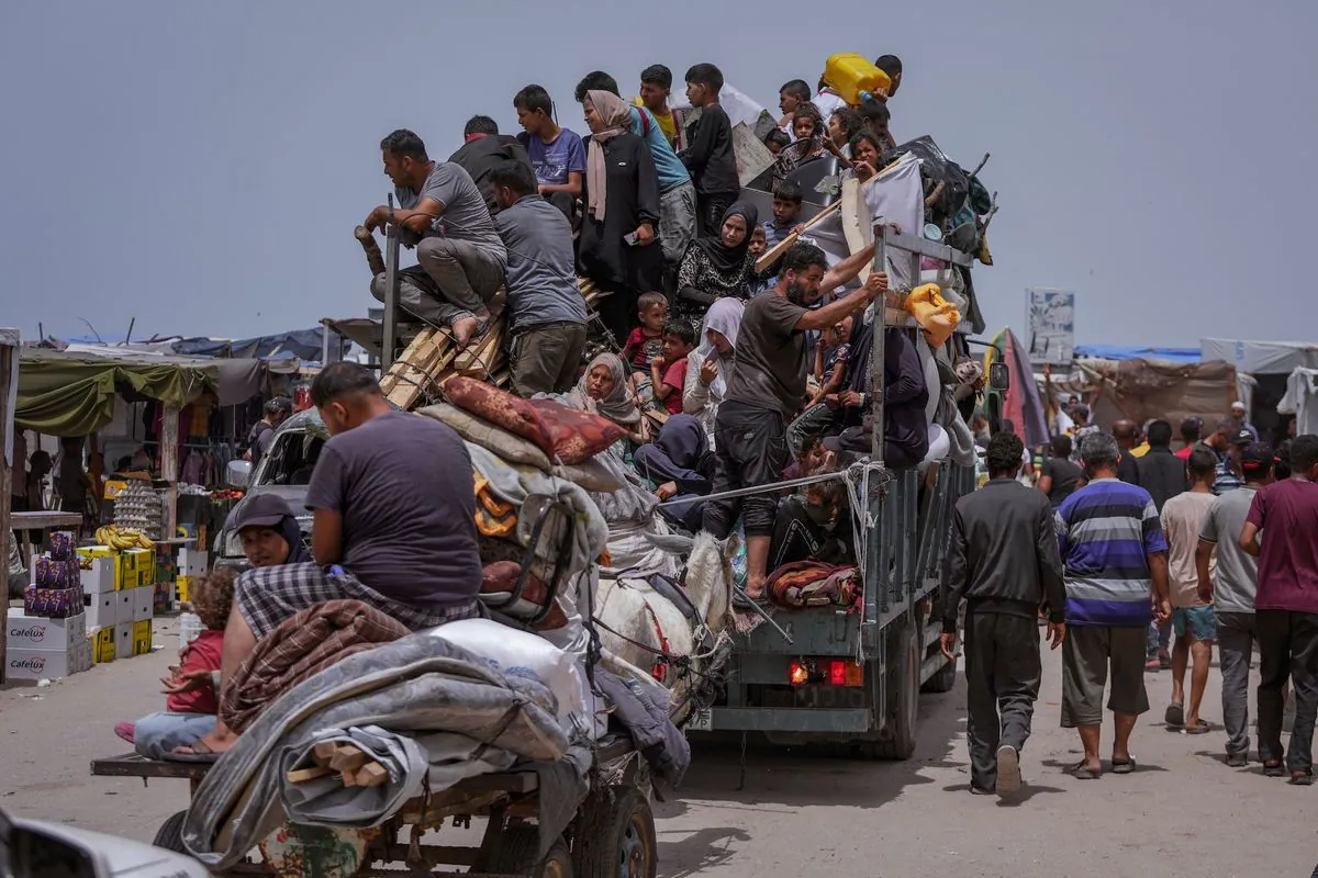 За 3 останні тижні майже 1 мільйон людей евакуювали з Рафаха - CNN