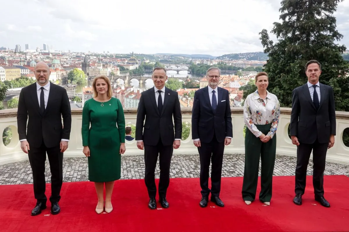 In Prague, Shmyhal and EU leaders discussed the supply of artillery ammunition, air defense systems, and increasing Ukrainian defense production
