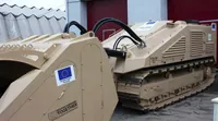 EU provides Ukraine with 3 new mine clearance vehicles