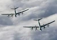 4 российских стратегических бомбардировщика Ту-95МС вылетели с аэродрома "оленья"