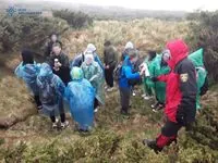 Группа школьников заблудилась в горах на Прикарпатье