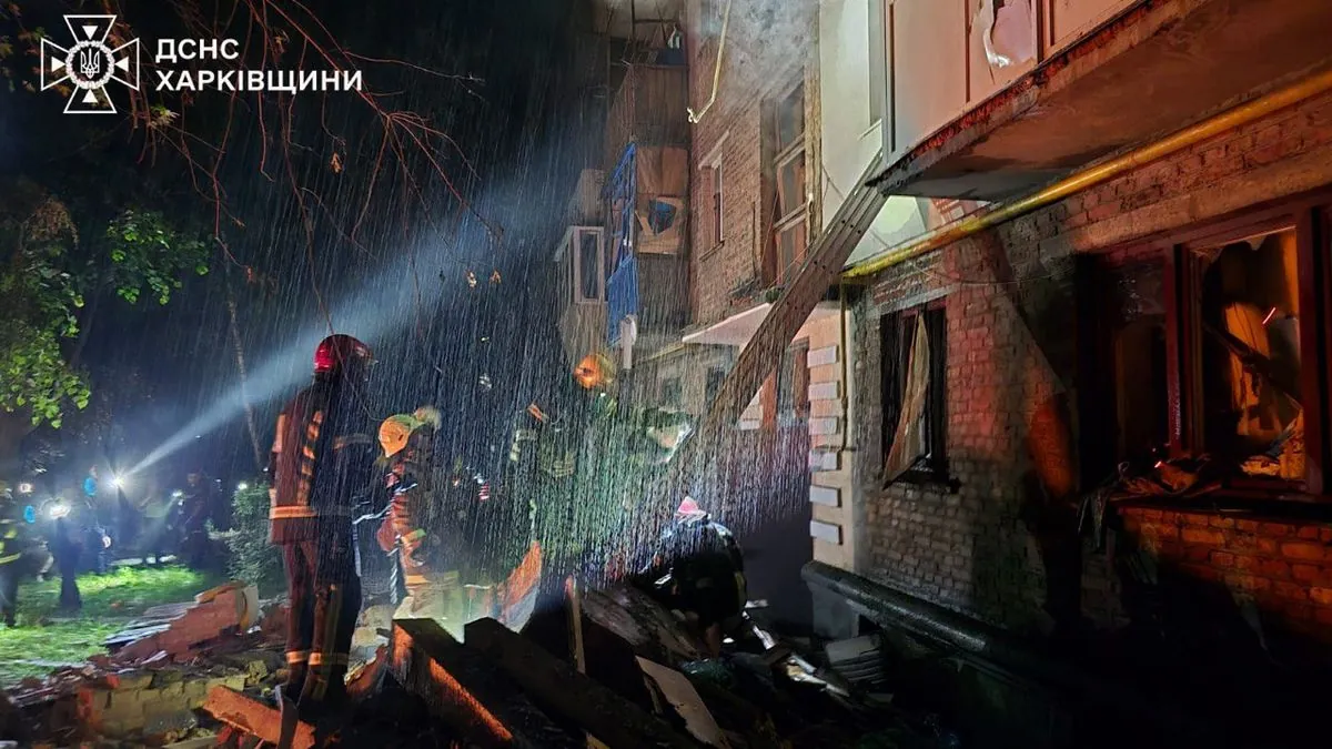 Ночная ракетная атака рф на Харьков: 4 человека погибли, 25 пострадали, в том числе дети