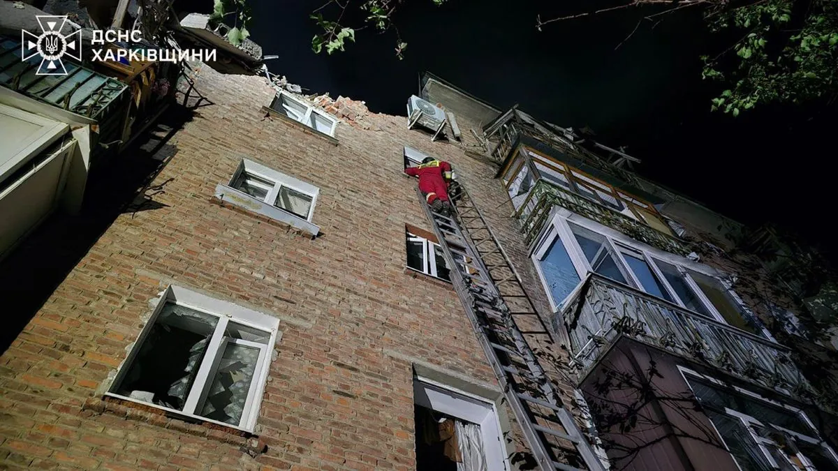 Ночная атака рф на Харьков: еще четверо людей могут быть под завалами