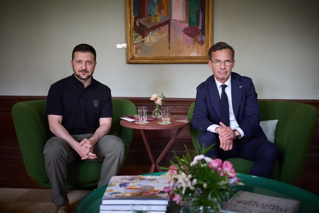 zelensky-discussed-with-the-swedish-prime-minister-ukraines-integration-into-the-eu-nato-and-defense-cooperation
