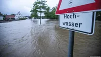 In the south of Germany, large-scale flooding occurred: several areas were evacuated
