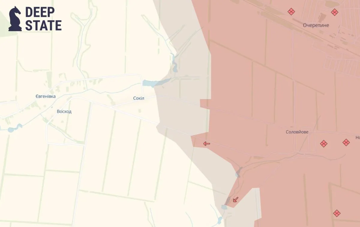 Росіяни намагаються захопити Сокіл на Донеччині – DeepState