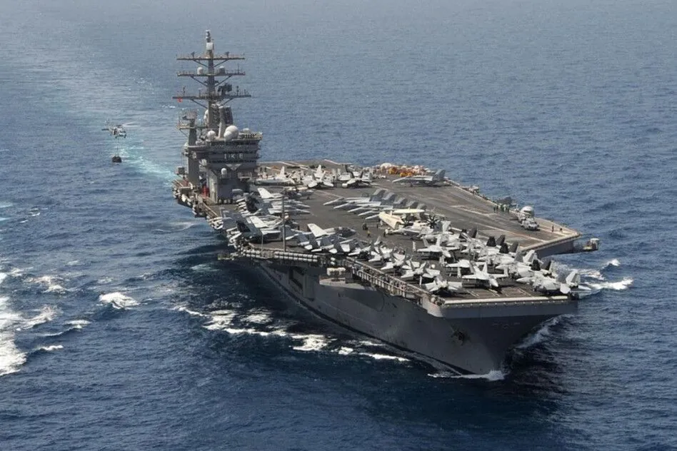 the-houthis-announced-another-strike-on-an-american-nuclear-powered-aircraft-carrier