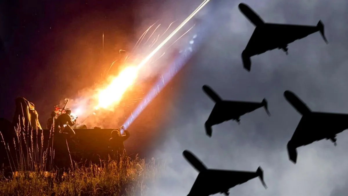 Air Defense Forces destroyed 24 attack drones