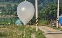 North Korea has launched hundreds of balloons with garbage towards the South again