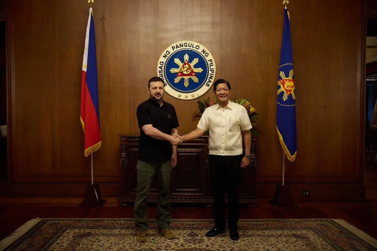 Зеленский встретился с президентом Филиппин Фердинандом Маркосом-младшим