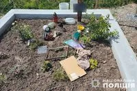 На Тернопільщині вандал пошкодив могили полеглих військових 