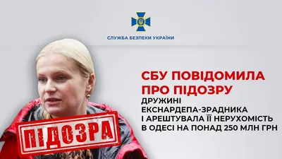 Жене экс-нардепа от" Партии регионов " Игоря Маркова объявили подозрение в госизмене