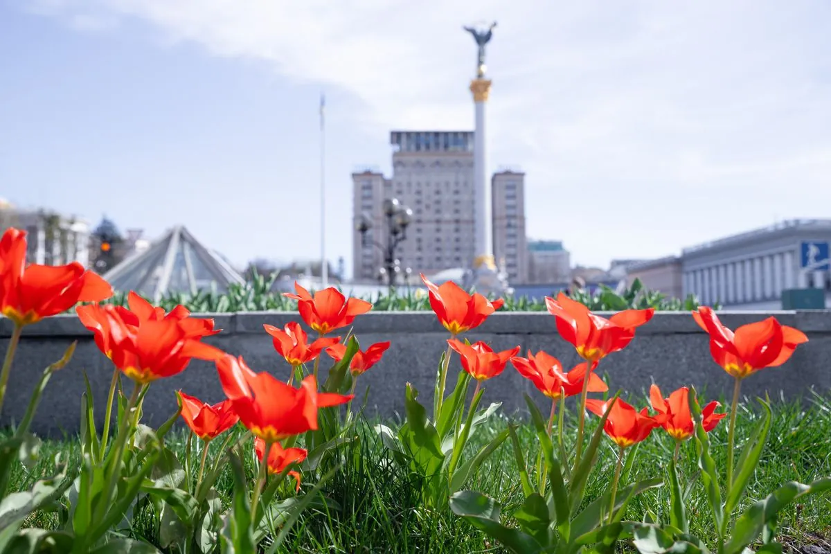 Spring in Kyiv this year was the third of the warmest in more than 140 years