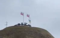 Scandalous Polish MP Grzegorz Brown tore down the flag of Ukraine on The Kosciuszko mound in Krakow: what is known