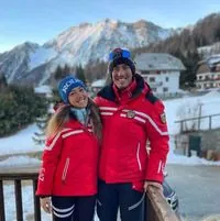 Alpine Skiing World Cup participant and his girlfriend crashed on an Italian mountain