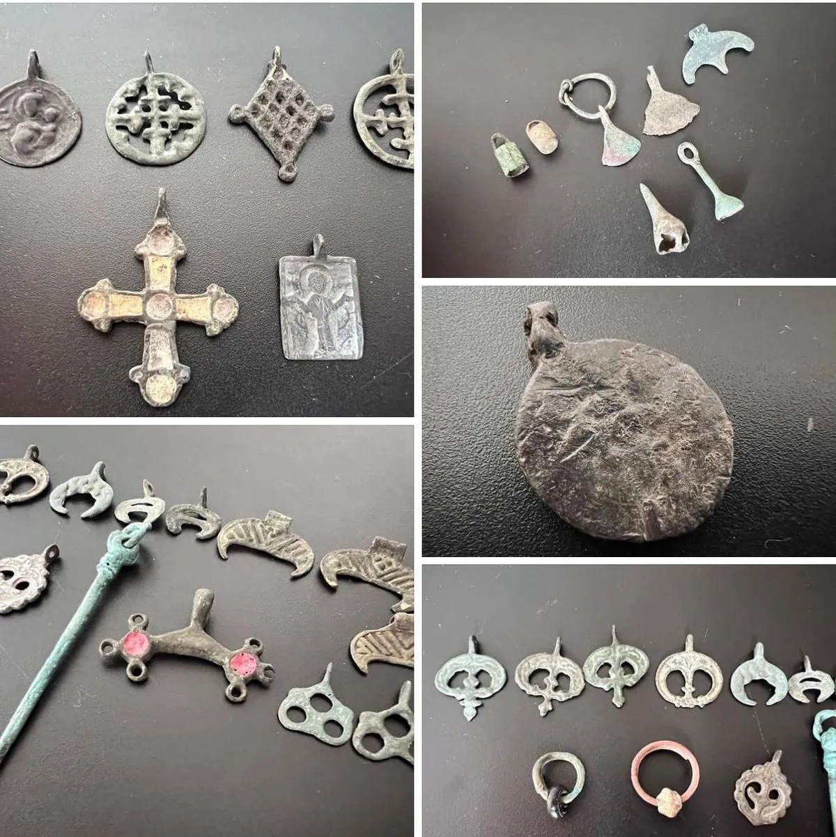 Customs officers stopped the illegal shipment of a batch of 75 antiques to the United States