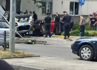 У Львові внаслідок ДТП автомобіль поліції перекинувся на дах: є травмовані