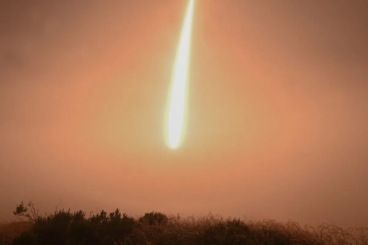 В США провели второй запуск межконтинентальной баллистической ракеты Minuteman III