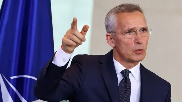 У НАТО не бачать жодної безпосередньої військової загрози з робу рф - Столтенберг У НАТО не бачать жодної безпосередньої військової загрози з робу рф - Столтенберг
