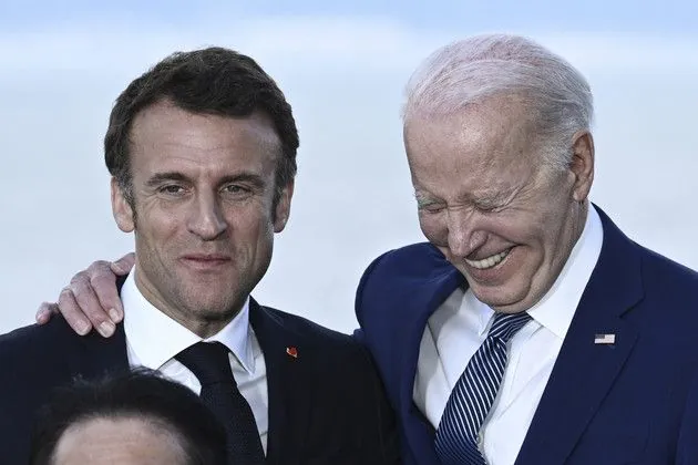 biden-did-not-support-macrons-proposal-to-send-western-troops-to-ukraine-for-exercises-mass-media