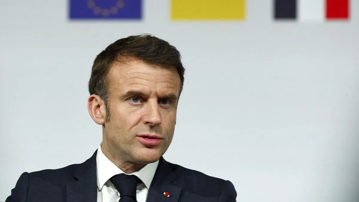Макрон распустил французский парламент и призвал к новым выборам