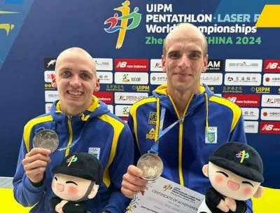 Украинцы завоевали серебро на чемпионате мира по современному пятиборью