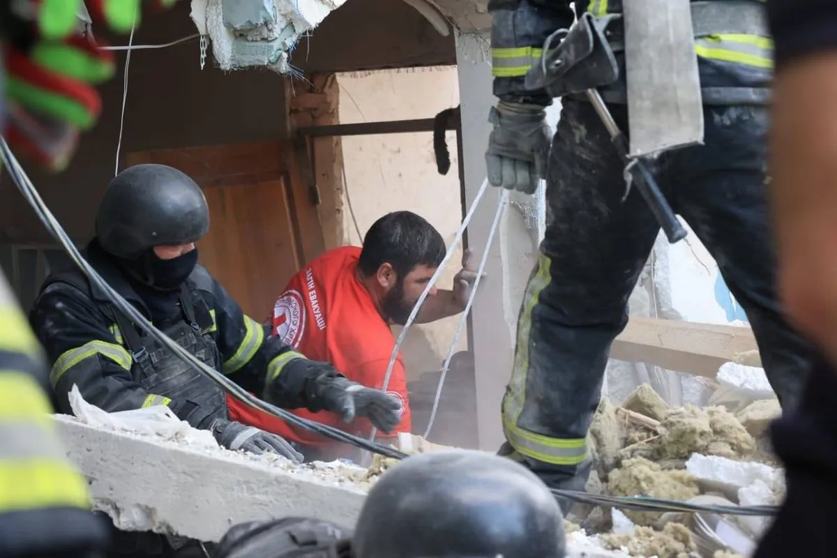 Russia's strike on Kharkiv: RMA showed the consequences and assured that there are no more people under the rubble