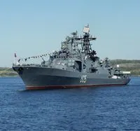 Large Russian ship Admiral Levchenko burns in the Barents Sea-Pletenchuk
