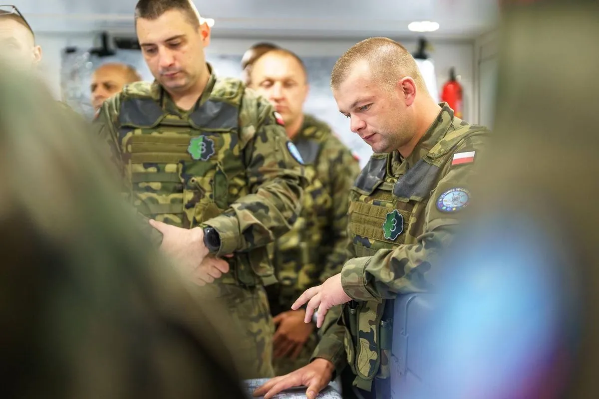 Multinational tactical exercise "Three Swords – 2024": the General Staff showed photos and told about the main tasks