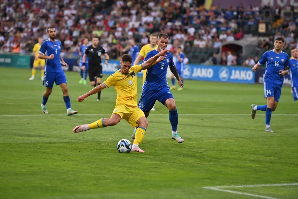 Украина победила Молдову со счетом 4:0 в товарищеском матче накануне Евро-2024