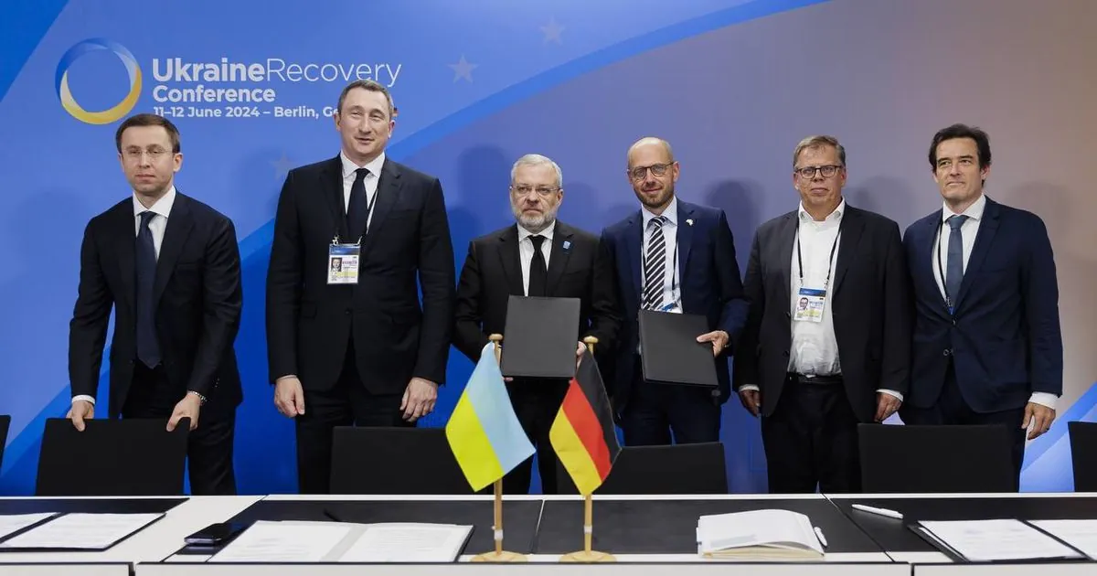 Ukraine signs 12 energy agreements at recovery conference