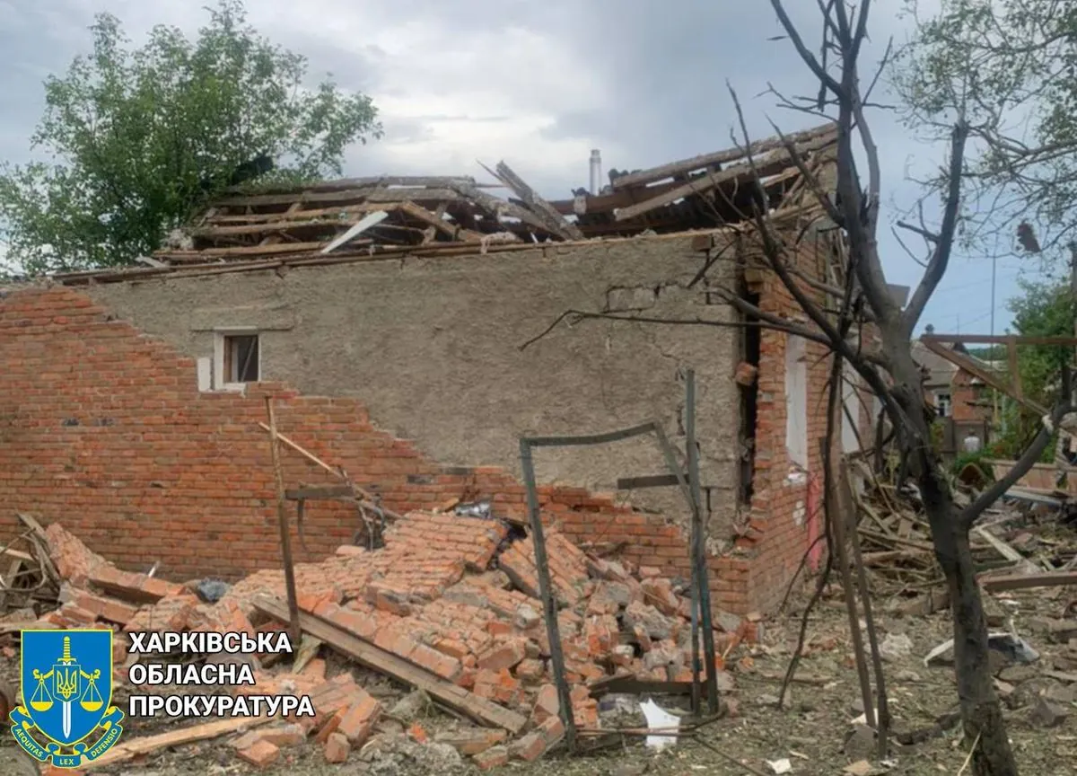 Russian army conducts air strike on village in Kharkiv region: man and two women suffer acute stress reaction