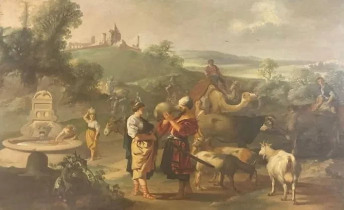 Border guards helped to find a stolen painting of the XVII century.