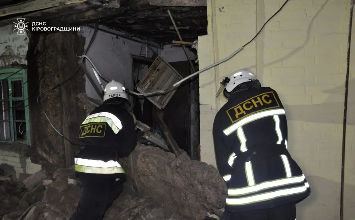 Gas explosion in a house in Kropyvnytskyi: two children injured