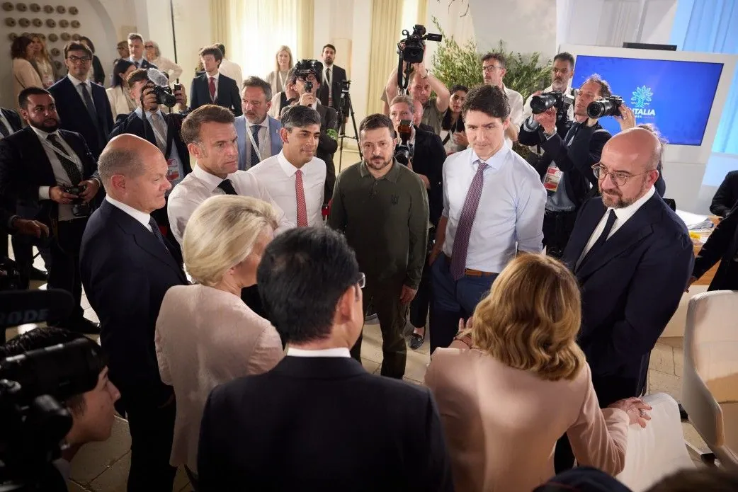 Зеленський запропонував лідерам G7 разом скласти план відновлення України