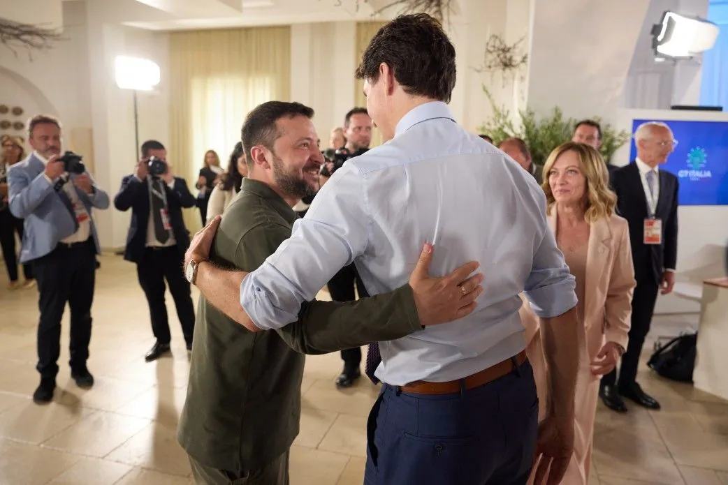 zelenskyy-discusses-defense-cooperation-and-preparations-for-nato-summit-with-trudeau