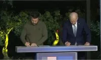 A historic moment: Zelenskyy and Biden sign security agreement