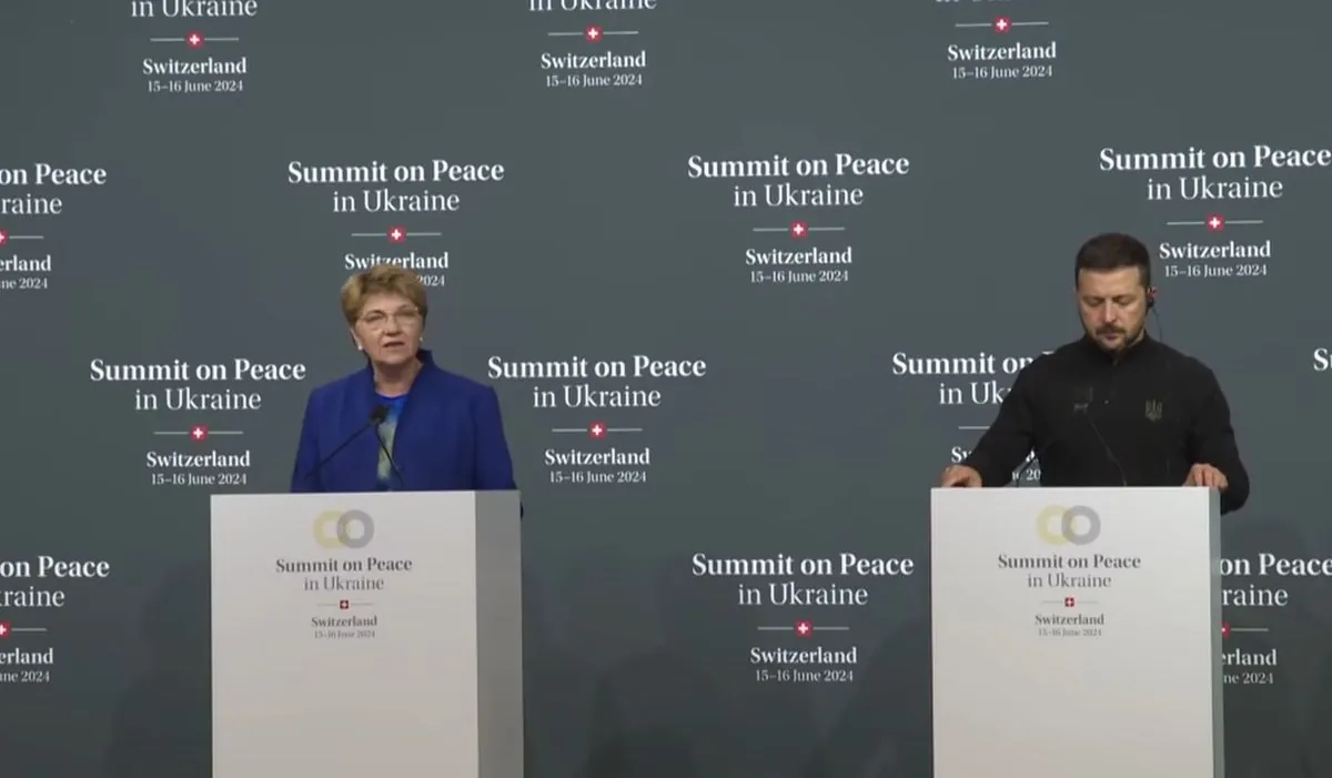 Amherd on the Peace Summit: We want to discuss under what conditions Russia can be involved in the process of future peace