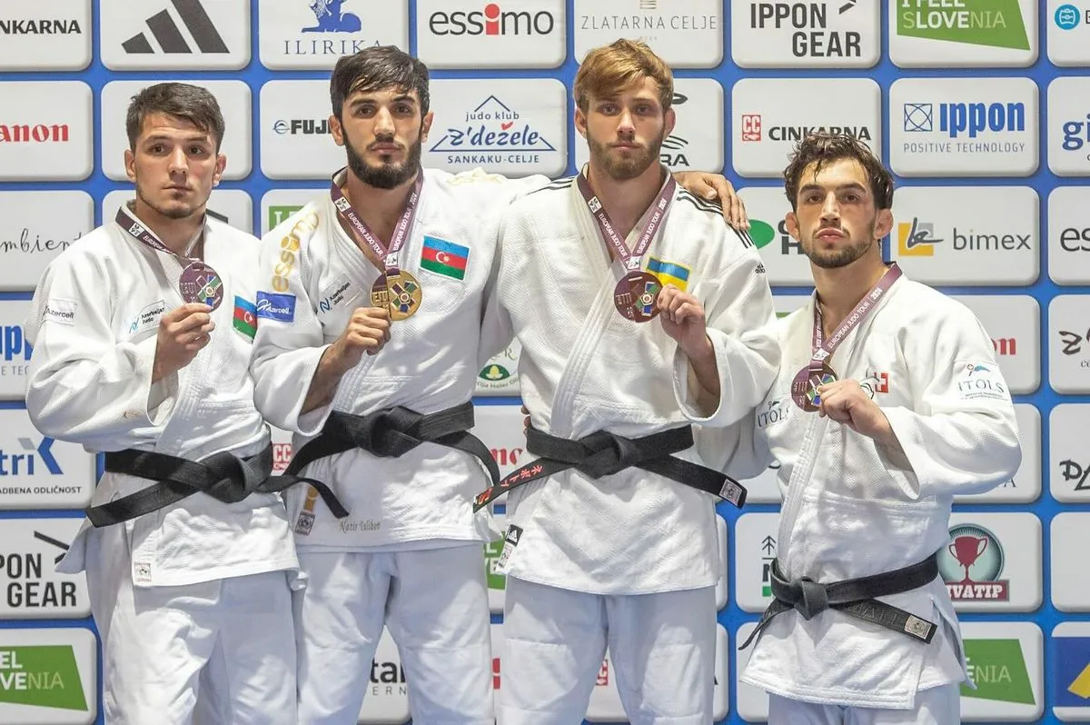 Ukrainian judoka Serhiy Nebotov wins bronze at the European Cup in Slovenia