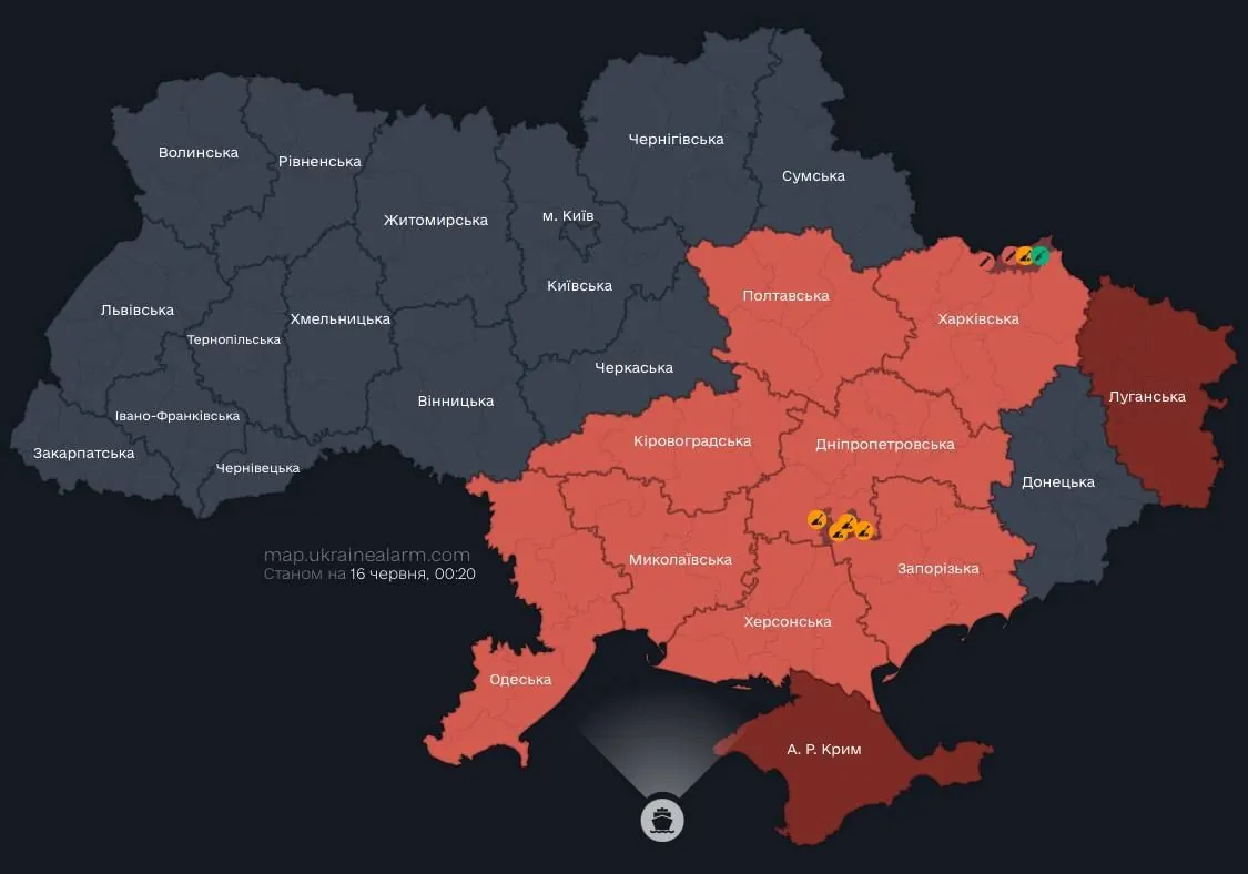 Ворог атакує: ракетна загроза для східних та південних регіонів України