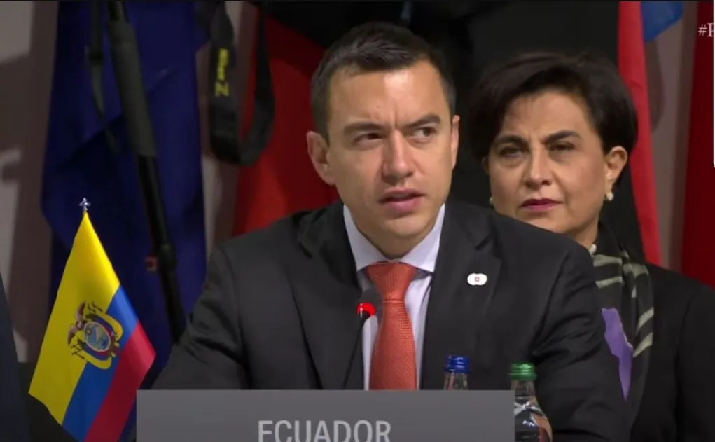 Еквадор готовий активно просувати мирне рішення в "конфлікті"