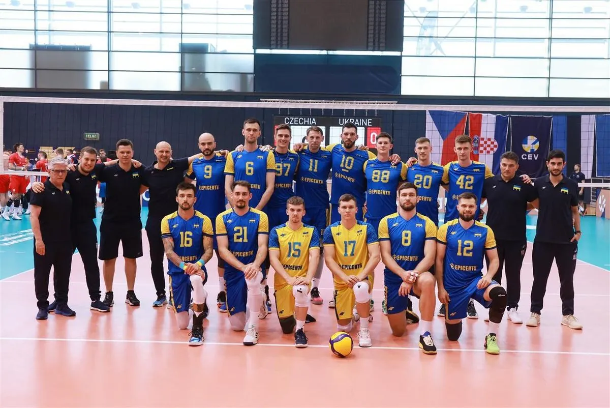Ukrainian volleyball players win the Golden Euroleague 2024