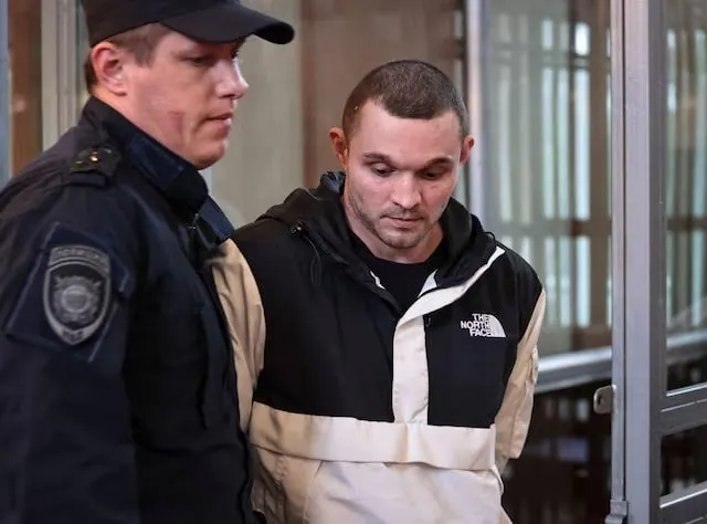 U.S. soldier held in russia pleads not guilty to charges