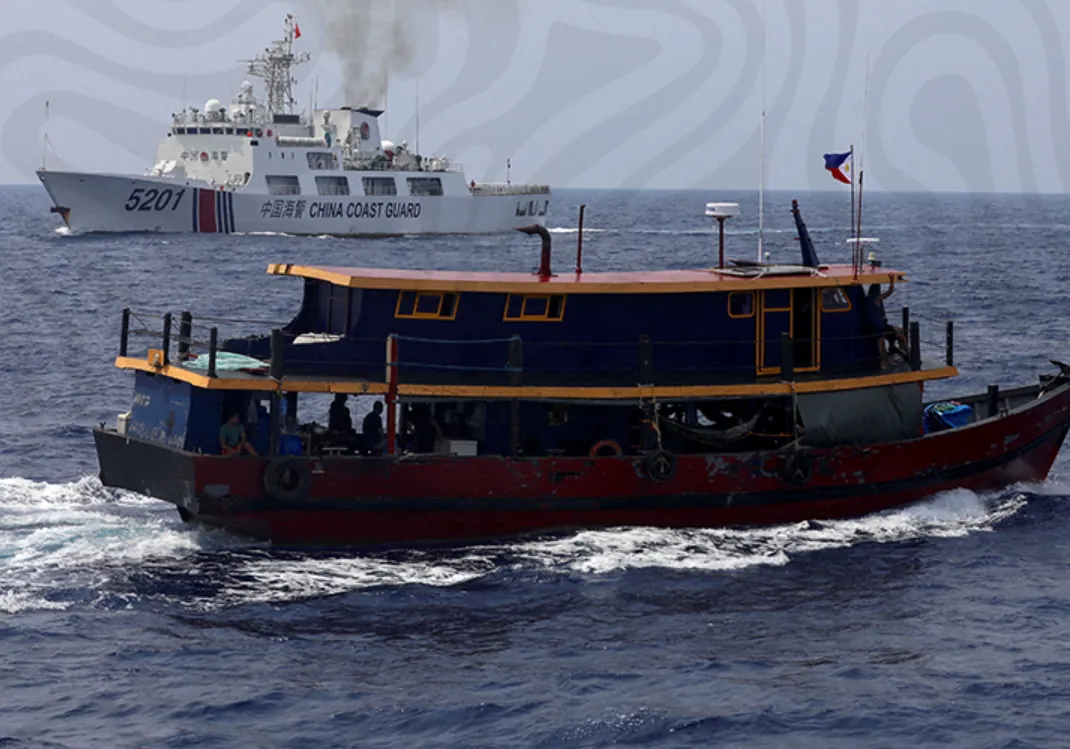 Филиппинский корабль столкнулся с китайским в Южно-Китайском море