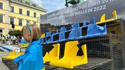 Як нагадування про війну: до Євро-2024 в Мюнхені встановили трибуни зі стадіону "Сонячний", який знищила росія