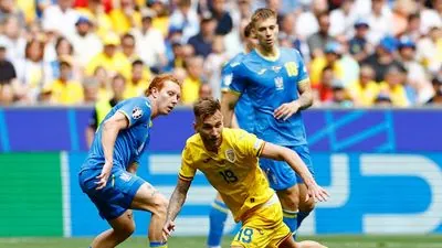 Ukraine loses to Romania in the first match of Euro 2024