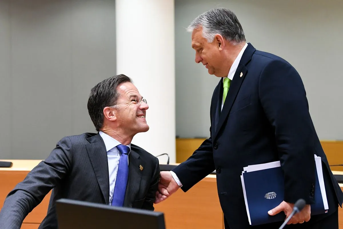 Рютте в стремлении стать Генсеком НАТО пообещал Орбану соглашение касательно решений по Украине - FT